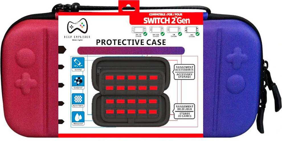Deep Explorer Protective Case Blue