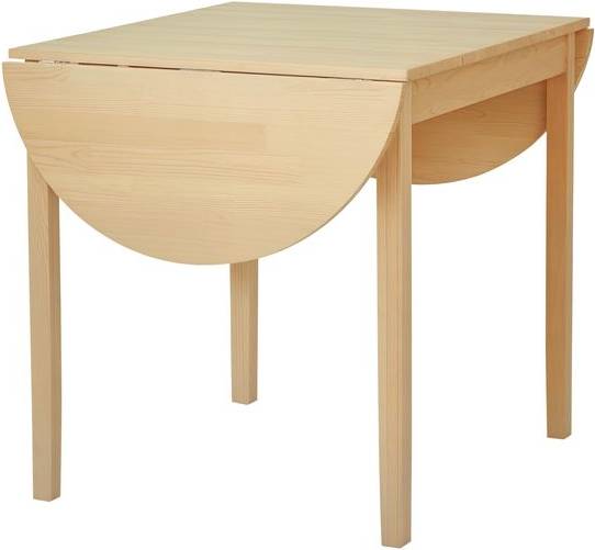Homcom Foldable Natural Dining Table 70x140cm