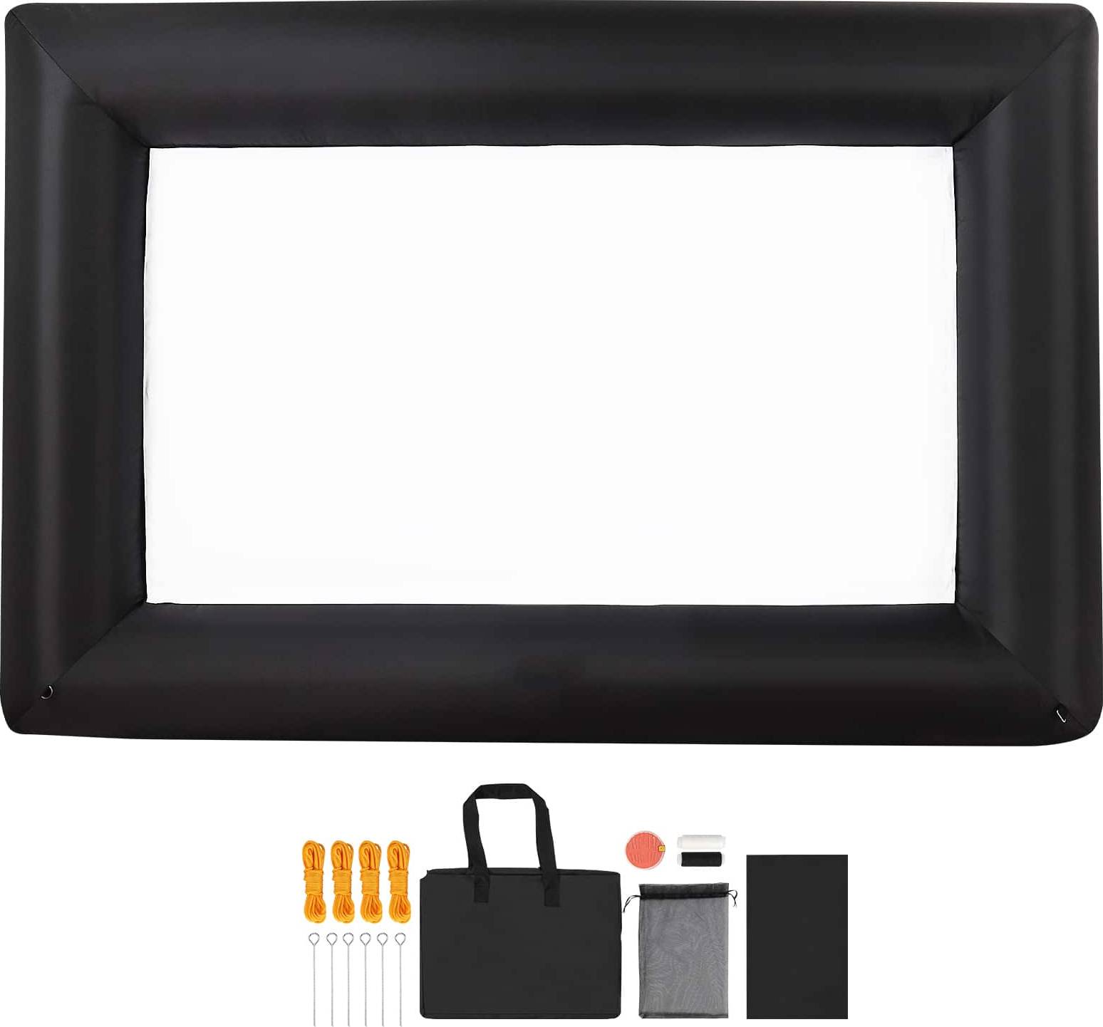 Inflatable projector screen VEVOR 14FT Inflatable Projector Screen 120W