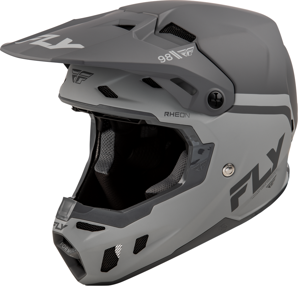 Fly Racing Formula CC Objective V26 MX Helmet - Black/Grey