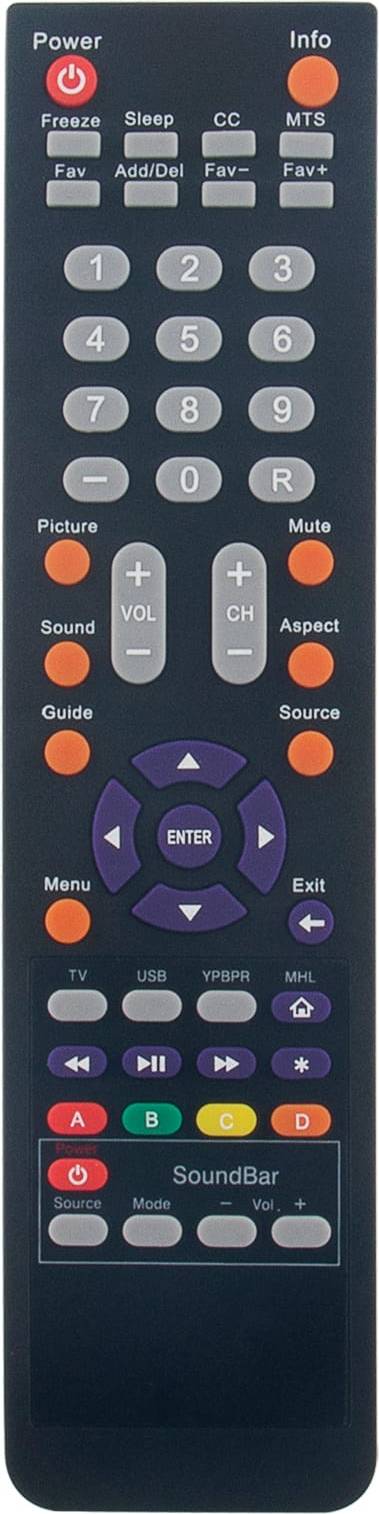 Allimity Replacement Remote Control for oCOSMO LED TV