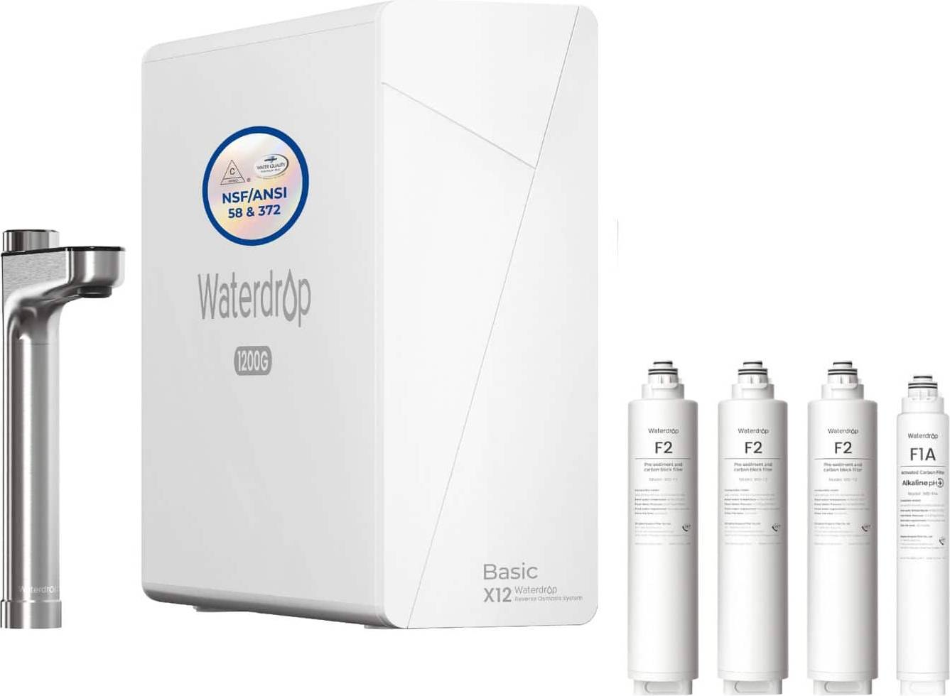 Reverse osmosis water system Waterdrop X12 Reverse Osmosis Filtration System