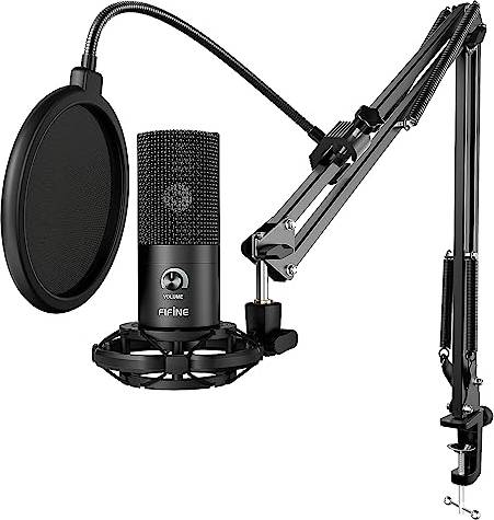 Condensatore Microfono Studio Kit USB