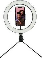Desktop Ring Light with Metal Legs 360 Degree Rotation