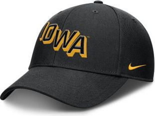 Nike Slanted Primetime Rise Performance Adjustable Hat - Black