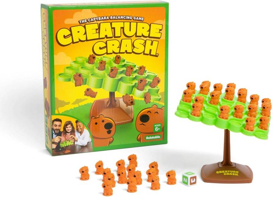 Creature Crash Capybara Balancing Game