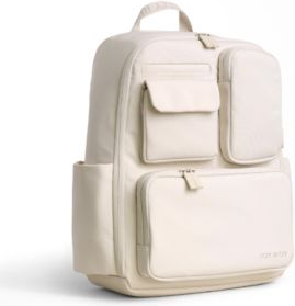 Itzy Ritzy Belong Utility Backpack Diaper Bag Cream