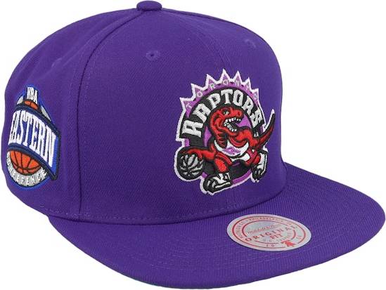 NBA Toronto Raptors Conference Patch Snapback HWC Purple