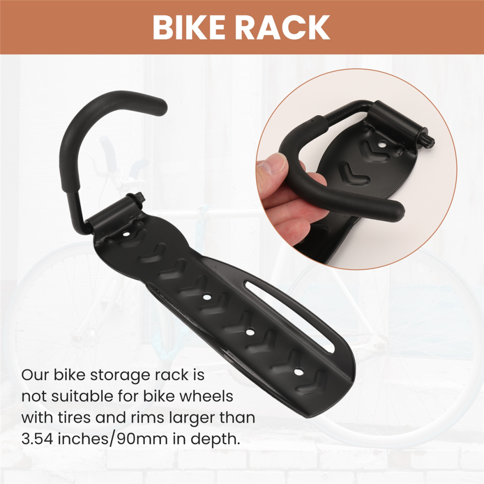 Swivel Bike Rack Garage Wall Mount