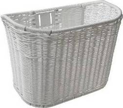 Cykelkorg fram Spectra Front bicycle basket Rattan - White