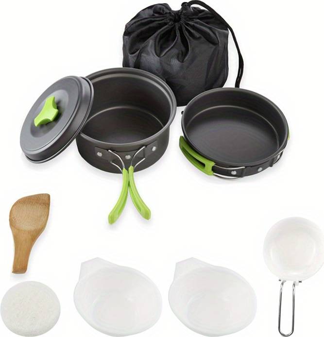Temu Portable Camping Cooking Set