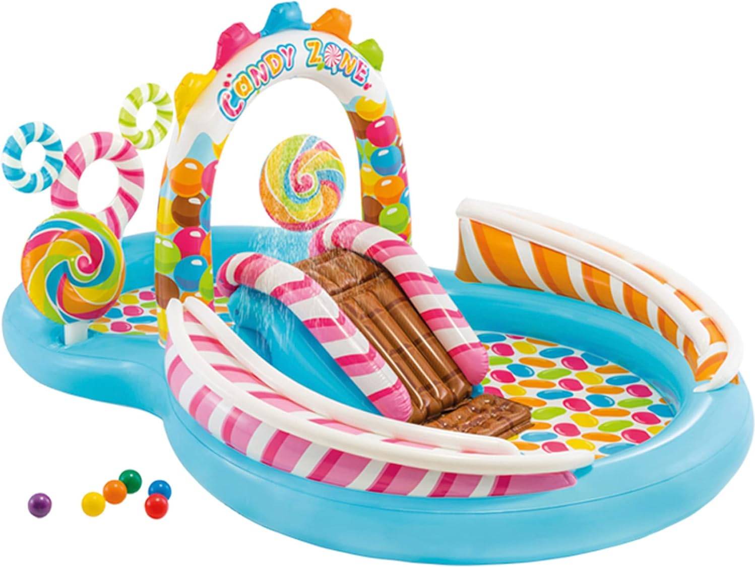 Candy Zone Inflatable Play Center with Slide