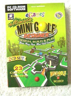Ultimate Mini Golf Designer PC Windows XP