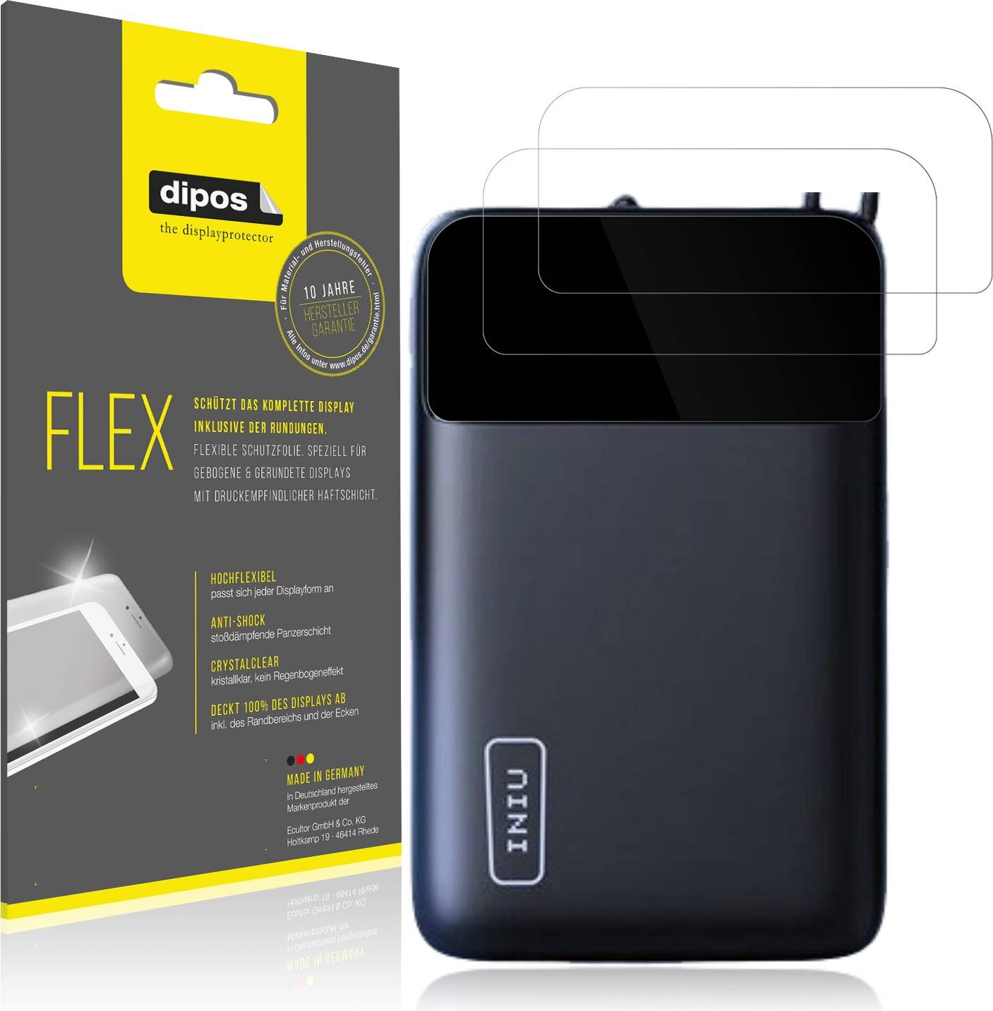 Dipos Screen Protector Iniu Carry P51-E2