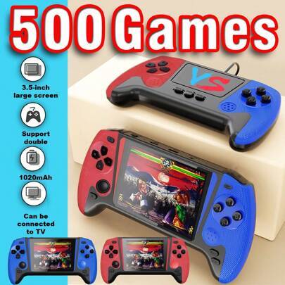 Shein Large Screen Game Console 500 Retro Games