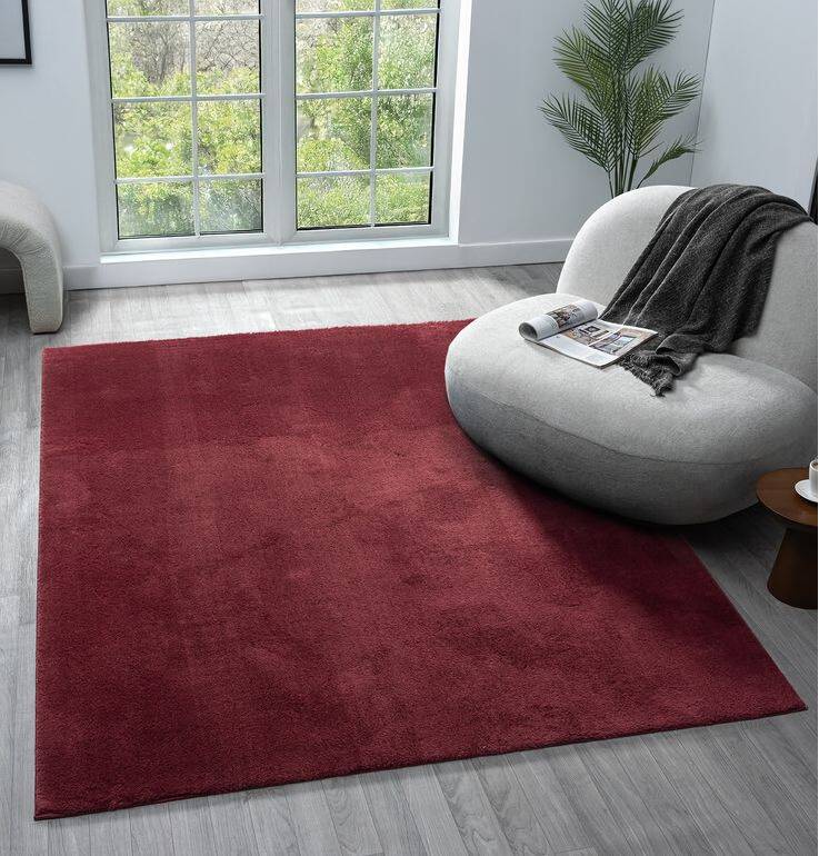 Shaggy Rugs UK Comfy Washable Minimalist Modern Rug