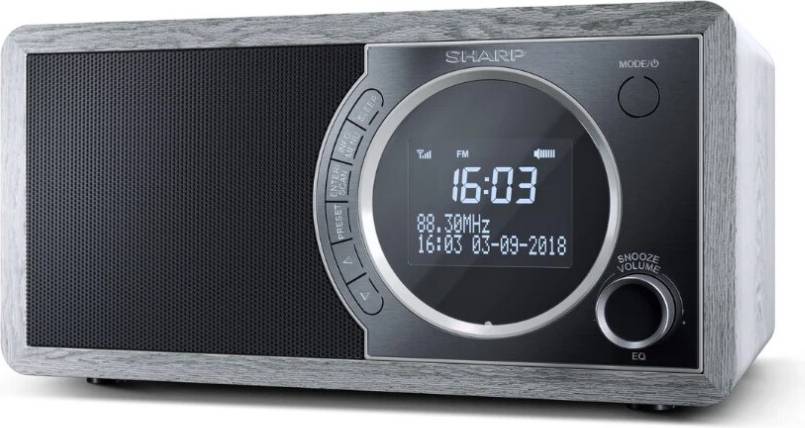 Sharp Digital Radio Bluetooth DAB FM LED Display