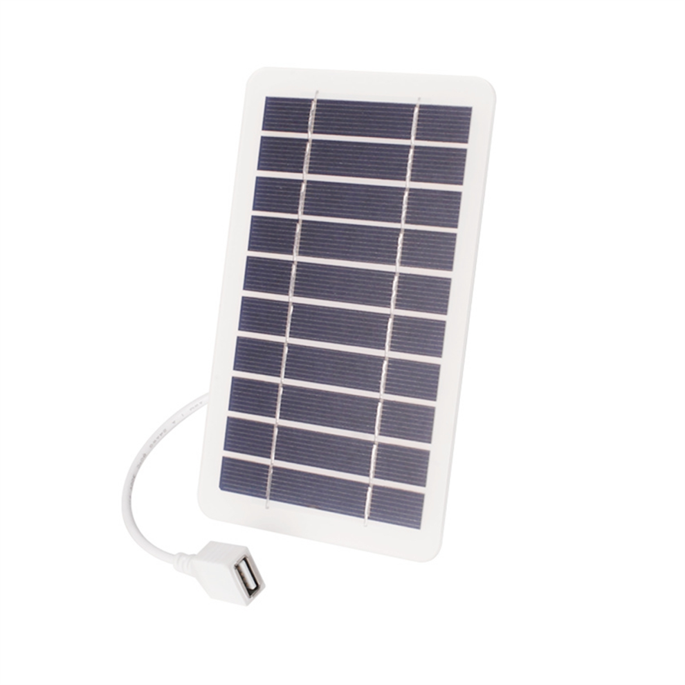 5V Solar Panel 2W Type-C Charge Kit