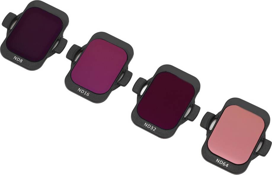 4 Pack ND Camera Lens Filter Set