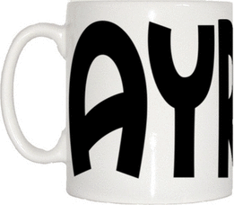 TeeTreeDesigns Ayrton Name Cup & Mug