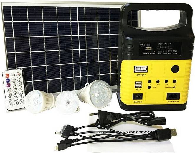 Mini Portable Solar Generator DC10W
