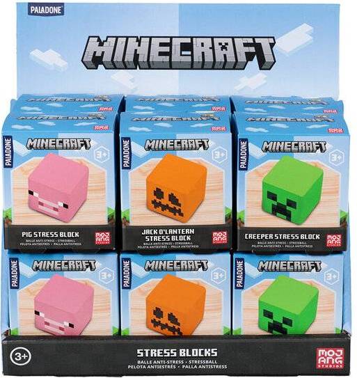 Minecraft Stress Blocks Assorted