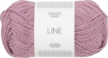 Sandnes garn line Sandnes Garn Line Rosa Lavendel 110m