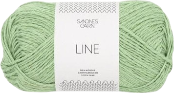 Sandnes garn line Sandnes Garn Line Spring Green 110m