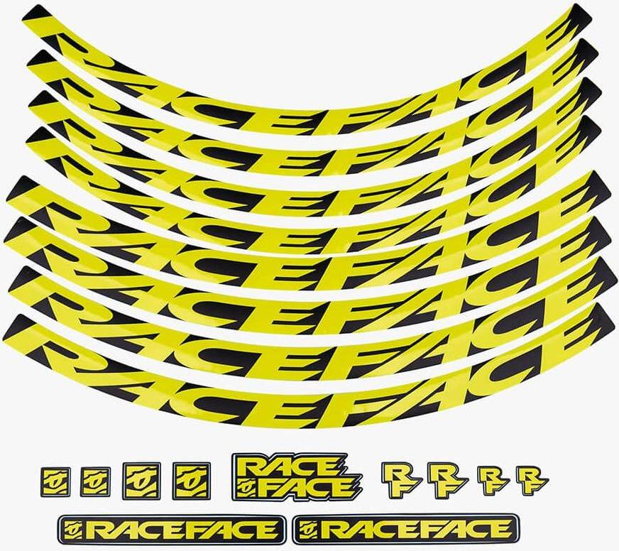 Next R 31 Arc Stickers - Geel