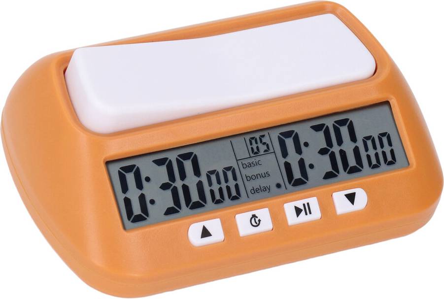 Digital Portable Chess Clock Yellow