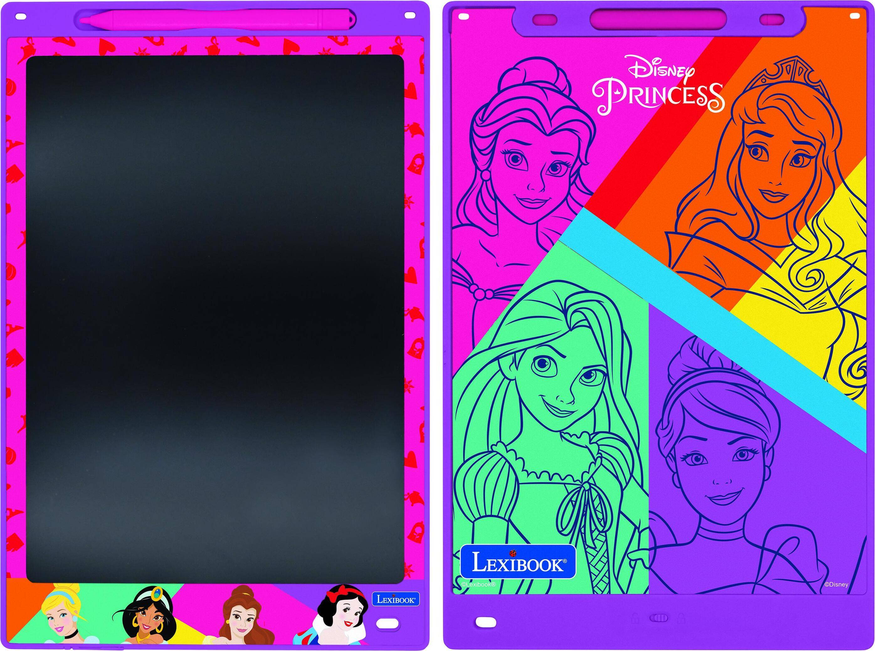 Disney Princess Ritplatta Med Stencilmallar
