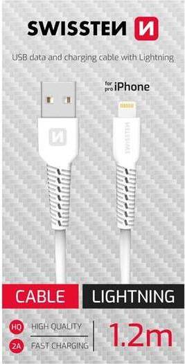 Swissten Data Cable USB Lightning 1.2m