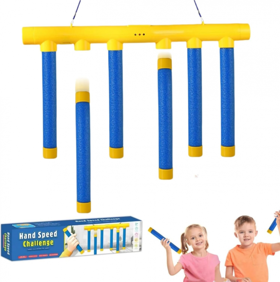 Reflex Challenge Game Falling Sticks