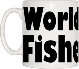 TeeTreeDesigns World's Best Fisherman Cup & Mug