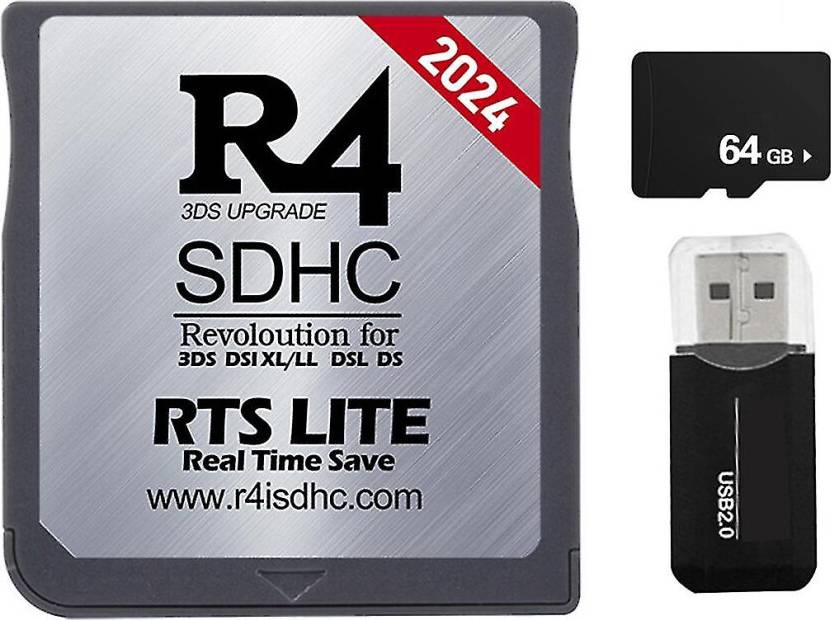 2024 R4 SDHC Adapter Flash Card 64G