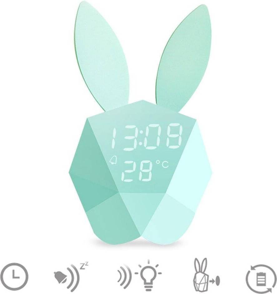 LimbO Rabbit Led Lamp Alarm Clock Night Light