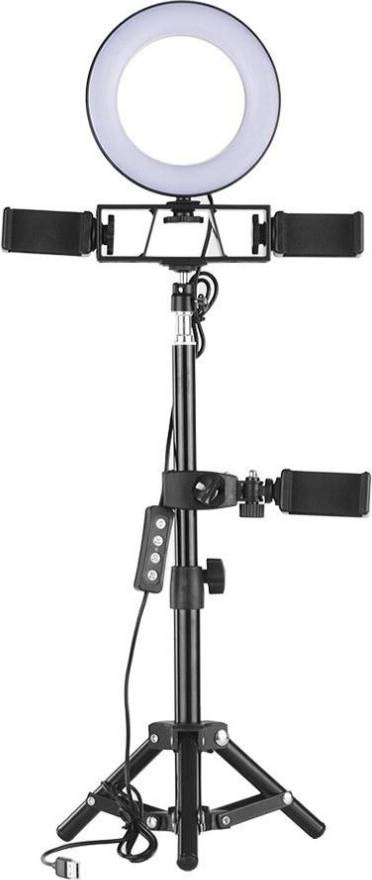 Greenzech 6 Inch Desktop Mini LED Ring Light