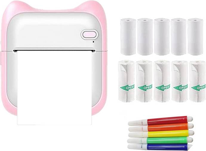 Tlily Mini Portable Thermal Printer Sticker