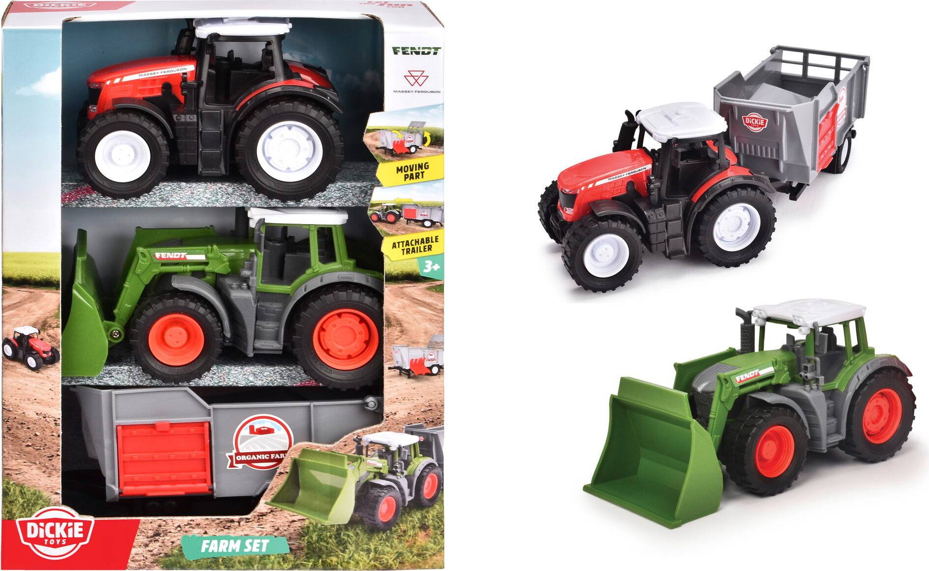 Dickie Toys Multi Patterned Farm Set