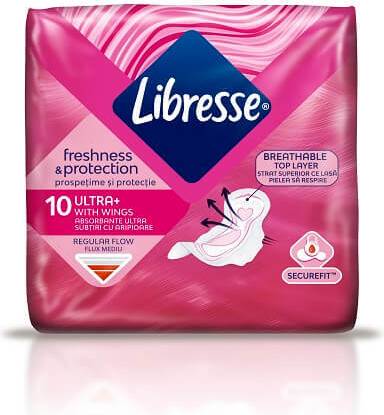 Libresse Ultra Normal Absorbent 10 Pieces