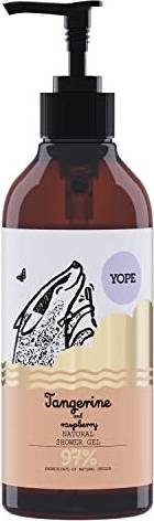Yope Natural Shower Gel Tangerine Raspberry 400ml