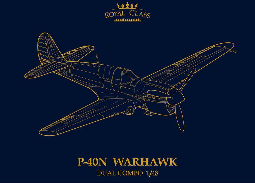 Eduard R0025 P-40N Warhawk Dual Combo Model Kit