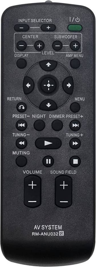 Sodial RM-ANU032 Remote Control Replacement