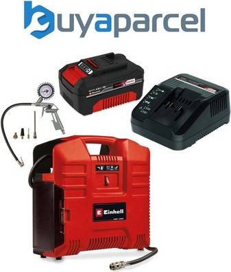 Einhell Power X-Change 18V Cordless Portable Compressor Kit