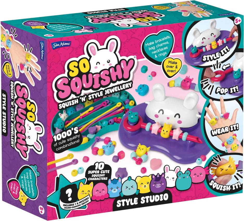 John Adams So Squishy Style Studio Fidget Rings