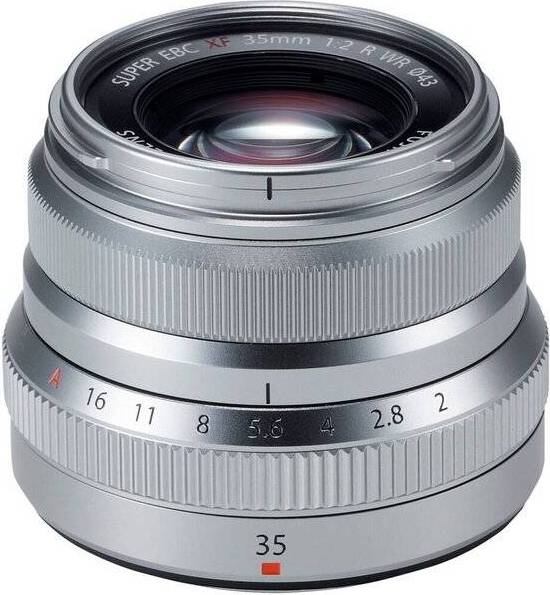 Fujinon XF 35mm F2 R WR Silver