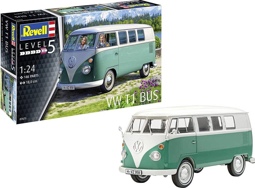 Revell model VW T1 Bus Level 5 Revell Model Kit