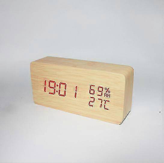 Kikidex Multi-function Silent Alarm Clock