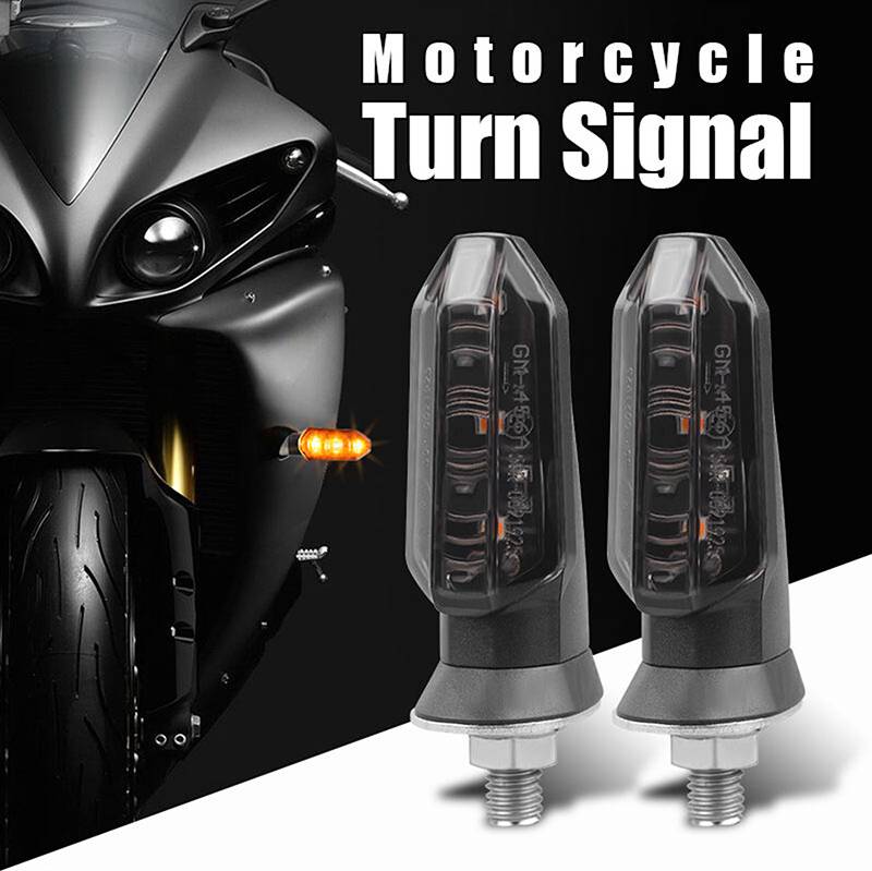 Maxpower 2Pcs LED Motorcycle Turn Signal Lights