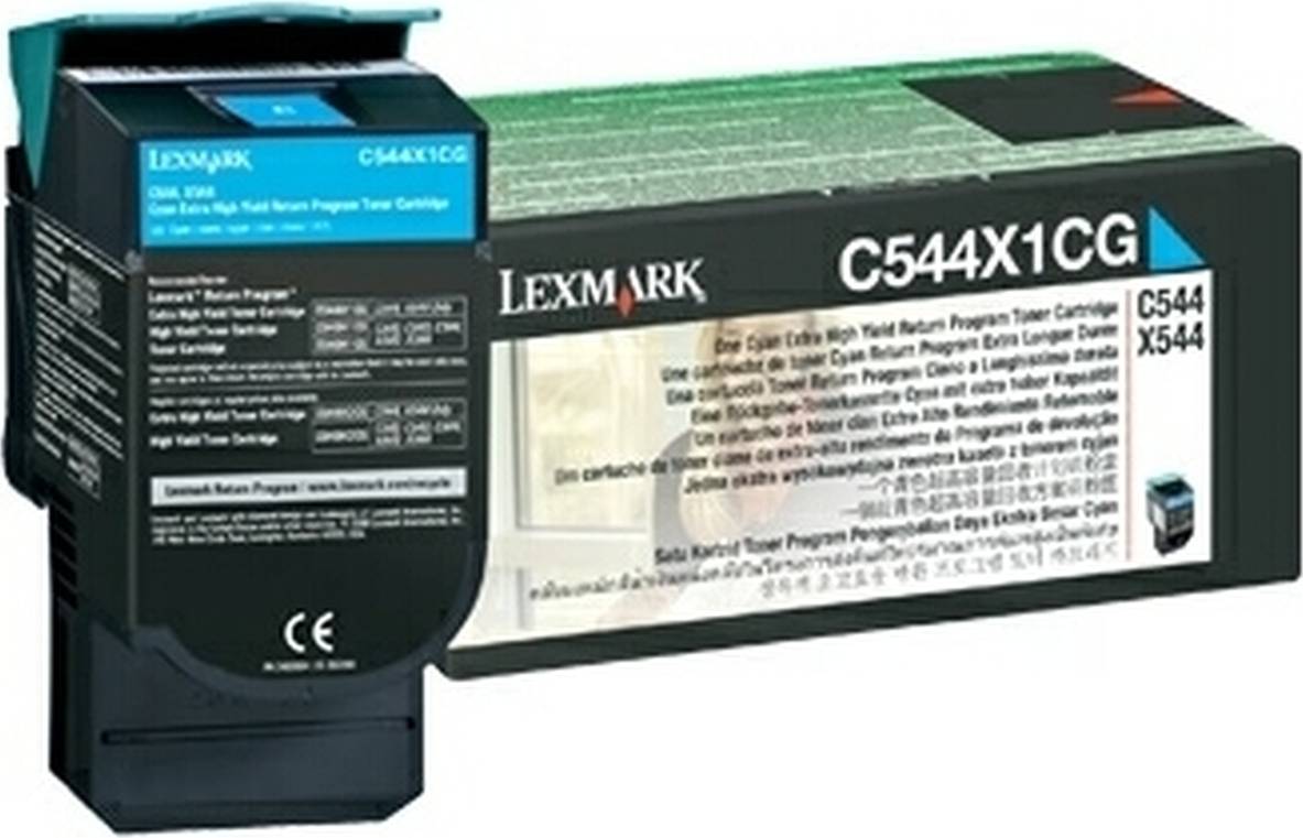 Lexmark Cyan Return Program Toner Cartridge